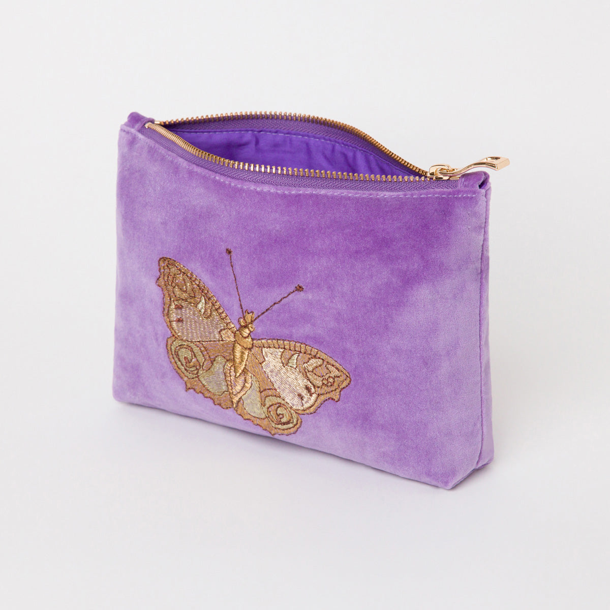 Butterfly Velvet Mini Pouch