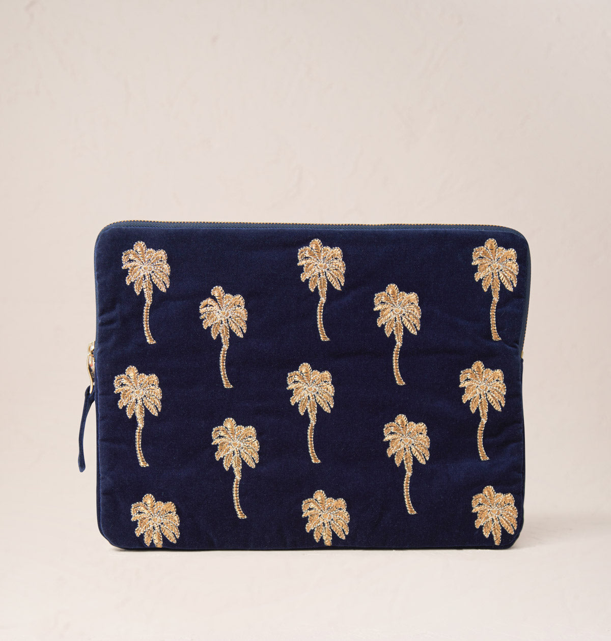 Gold Palm Laptop Case Small